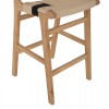 ΣΚΑΜΠΟ ΜΕΣΑΙΟΥ ΥΨΟΥΣ HM9325.01 RUBBERWOOD & ΣΧΟΙΝΙ-ΦΥΣΙΚΟ RUSTIC 45x46x95Υεκ.