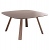ΤΡΑΠΕΖΙ ΤΡΑΠΕΖΑΡΙΑΣ RINER HM9733 MDF ΜΕ ΚΑΠΛΑΜΑ ΚΑΡΥΔΙΑΣ 150x150x75Υ εκ.