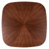 ΤΡΑΠΕΖΙ ΤΡΑΠΕΖΑΡΙΑΣ RINER HM9733 MDF ΜΕ ΚΑΠΛΑΜΑ ΚΑΡΥΔΙΑΣ 150x150x75Υ εκ.