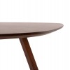 ΤΡΑΠΕΖΙ ΤΡΑΠΕΖΑΡΙΑΣ RINER HM9733 MDF ΜΕ ΚΑΠΛΑΜΑ ΚΑΡΥΔΙΑΣ 150x150x75Υ εκ.