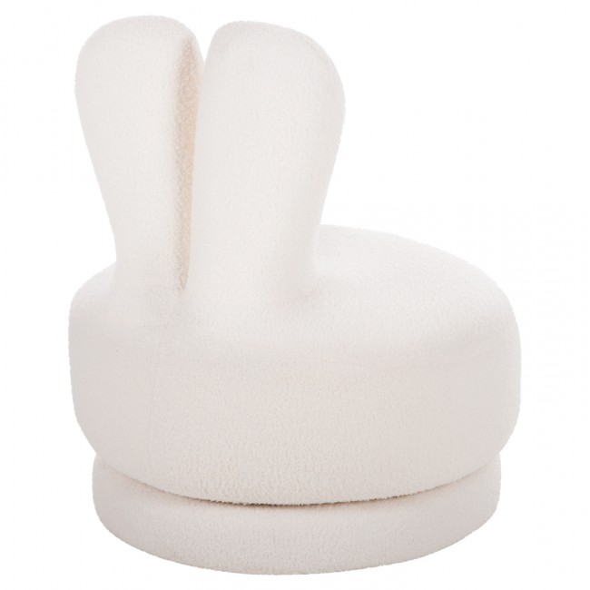 ΣΚΑΜΠΟ ΜΕ ΠΛΑΤΗ ΠΕΡΙΣΤΡΕΦΟΜΕΝΟ FRIVO HM9774.05 ΛΕΥΚΟ TEDDY ΥΦΑΣΜΑ 51x51x61Υεκ
