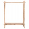 ΕΠΙΠΛΟ ΕΙΣΟΔΟΥ PERL HM9911 ΚΛΑΔΙΑ ΞΥΛΟΥ TEAK-ΦΥΣΙΚΟ 130,5x53x130Υεκ.