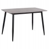 ΤΡΑΠΕΖΙ RAVEN HM9854.13 ΚΕΡΑΜΙΚΟ TOP ΓΚΡΙ ΜΑΡΜΑΡΟ-ΜΑΥΡΟ ΜΕΤΑΛΛΟ 120x70x73Υεκ.