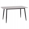 ΤΡΑΠΕΖΙ RAVEN HM18149.13 ΚΕΡΑΜΙΚΟ TOP ΜΕ ΟΨΗ ΓΚΡΙ ΜΑΡΜΑΡΟ 140x80x74Υεκ.