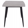 ΤΡΑΠΕΖΙ RAVEN HM18149.13 ΚΕΡΑΜΙΚΟ TOP ΜΕ ΟΨΗ ΓΚΡΙ ΜΑΡΜΑΡΟ 140x80x74Υεκ.