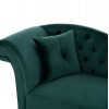 ΑΝΑΚΛΙΝΔΡΟ T.CHESTERFIELD NIOVI HM3007.03 ΚΥΠΑΡΙΣΣΙ ΒΕΛΟΥΔΟ-ΜΑΥΡΑ ΠΟΔΙΑ 187x61x82Υεκ