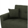 ΚΑΝΑΠΕΣ ΚΡΕΒΑΤΙ HEMA ΔΙΘΕΣΙΟΣ ΨΗΛΗ ΠΛΑΤΗ DARK OLIVE HM3243.05 160x84x88 εκ.