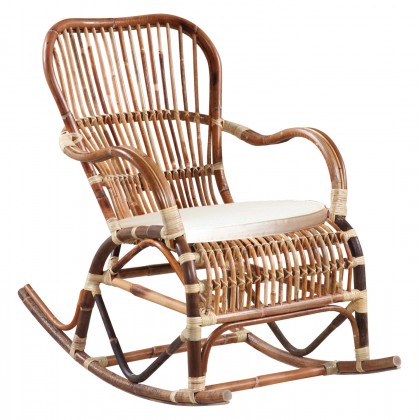 ΚΟΥΝΙΣΤΗ ΠΟΛΥΘΡΟΝΑ ΜΕ ΜΑΞΙΛΑΡΙ SANTA FE RATTAN HM9343 100X62X90Yεκ.
