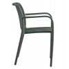 ΠΟΛΥΘΡΟΝΑ ΠΟΛΥΠΡΟΠΥΛΕΝΙΟΥ TIPPY HM5940.07 DARK OLIVE 55x55x81Υεκ.