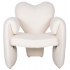 ΠΟΛΥΘΡΟΝΑ HARTT HM9777.05 ΛΕΥΚΟ TEDDY ΥΦΑΣΜΑ 84x74x87Yεκ.