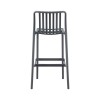 ΣΚΑΜΠΟ BAR ΠΟΛΥΠΡΟΠΥΛΕΝΙΟΥ CONVEE HM6098.03 ΓΚΡΙ 38,5x49,5x102Υεκ.