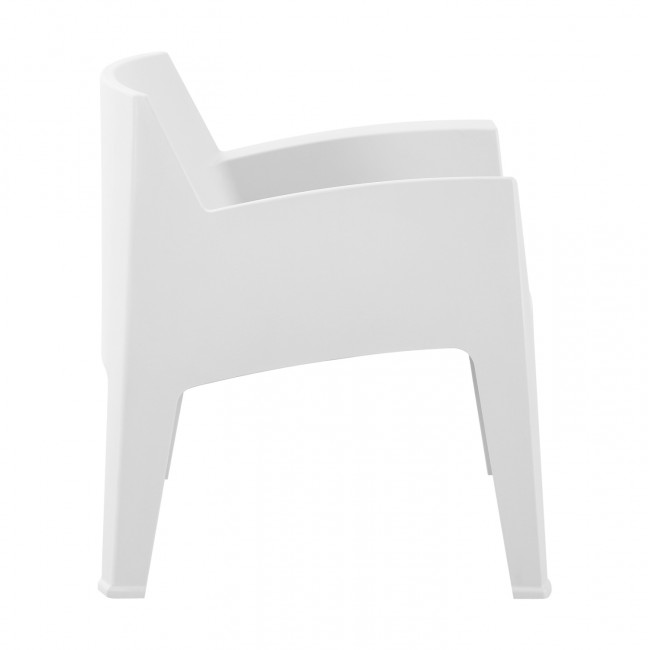 ΠΟΛΥΘΡΟΝΑ ΠΟΛΥΠΡΟΠΥΛΕΝΙΟΥ LOUNGE SLEEK HM6365.01 ΛΕΥΚΟ 62,5x48,5x73Υεκ.