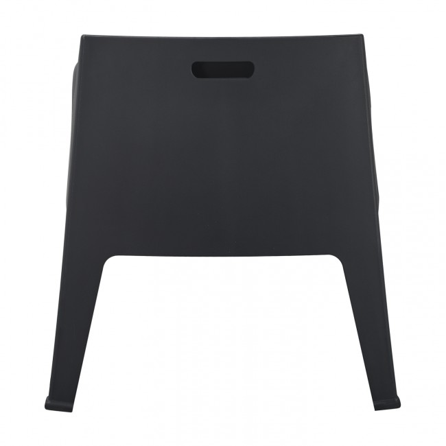 ΠΟΛΥΘΡΟΝΑ ΠΟΛΥΠΡΟΠΥΛΕΝΙΟΥ LOUNGE SLEEK HM6365.02 ΜΑΥΡΟ 62,5x48,5x73Υεκ.