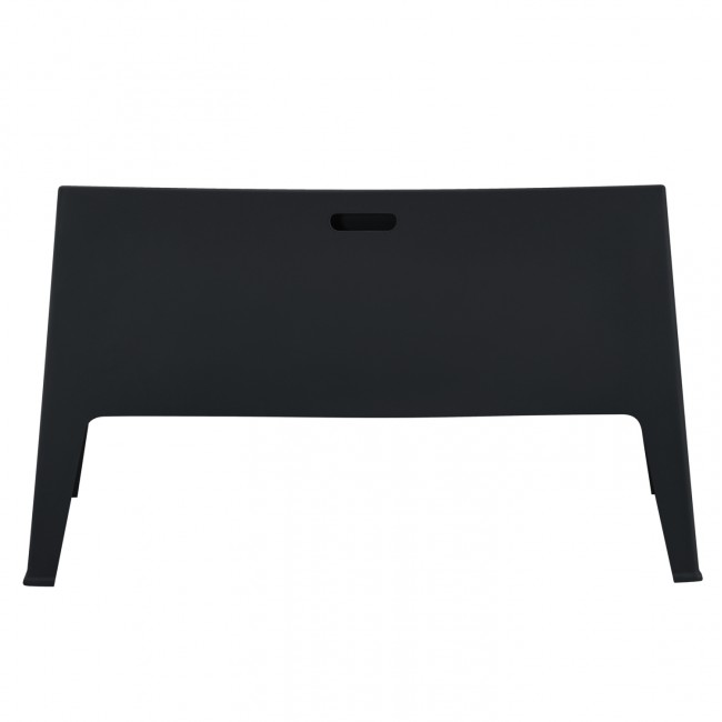 ΚΑΝΑΠΕΣ 2-ΘΕΣΙΟΣ ΠΟΛΥΠΡΟΠΥΛΕΝΙΟΥ SLEEK HM6366.02 ΧΡΩΜΑ ΜΑΥΡΟ 118x48,5x73Υεκ.