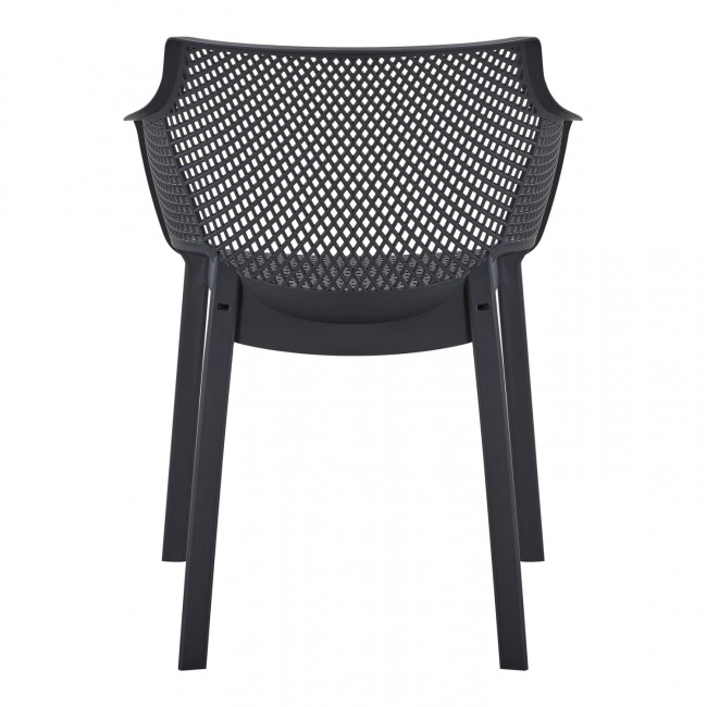 ΠΟΛΥΘΡΟΝΑ ΠΟΛΥΠΡΟΠΥΛΕΝΙΟΥ PEGGY HM6368.02 ΜΑΥΡΟ 60x55x79Υεκ