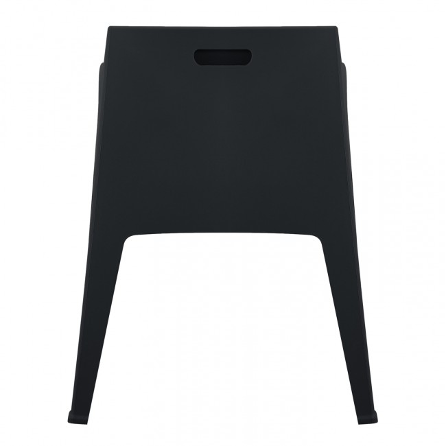 ΠΟΛΥΘΡΟΝΑ ΠΟΛΥΠΡΟΠΥΛΕΝΙΟΥ SLEEK HM6370.02 ΜΑΥΡΗ 57x56x82,5Υεκ.