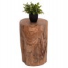 ΒΟΗΘΗΤΙΚΟ ΤΡΑΠΕΖΑΚΙ/ΣΚΑΜΠΟ TRONCO HM9374.21 ΞΥΛΟ TEAK--ΦΥΣΙΚΟ Φ30x45Υεκ.
