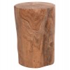 ΒΟΗΘΗΤΙΚΟ ΤΡΑΠΕΖΑΚΙ/ΣΚΑΜΠΟ TRONCO HM9374.21 ΞΥΛΟ TEAK--ΦΥΣΙΚΟ Φ30x45Υεκ.