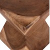 ΒΟΗΘΗΤΙΚΟ ΣΚΑΜΠΟ ANVIL HM9756.11 ΞΥΛΟ SUAR ΣΕ ΦΥΣΙΚΟ ΧΡΩΜΑ 31x31x45Yεκ.