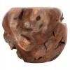 ΒΟΗΘΗΤΙΚΟ ΤΡΑΠΕΖΙ LOGGY HM18295 ΞΥΛΟ TEAK--ΦΥΣΙΚΟ 50x50x50Υεκ.