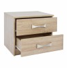ΚΟΜΟΔΙΝΟ ΜΕ 2 ΣΥΡΤΑΡΙΑ ΚΑΙ ΧΕΡΟΥΛΙ ASHLYN HM2235.02 SONAMA 48x40x42εκ.