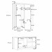 ΕΠΙΠΛΟ ΕΙΣΟΔΟΥ HM9225 ΛΕΥΚΟ SONAMA 82,9X34,5X180