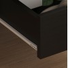 ΚΟΜΟΔΙΝΟ DINKL HM2472.02 ΜΕΛΑΜΙΝΗ-2 ΣΥΡΤΑΡΙΑ-WENGE 29,5x29,5x45Υεκ