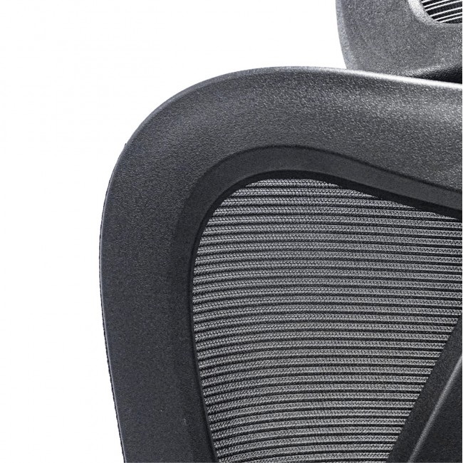 ΚΑΡΕΚΛΑ ΓΡΑΦΕΙΟΥ MEXER HM1195.01 ΜΑΥΡΟ MESH-ΜΕΤΑΛ.ΒΑΣΗ-NYLON ΣΚΕΛΕΤΟΣ 68x70x136Υεκ.