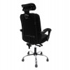 ΚΑΡΕΚΛΑ ΓΡΑΦΕΙΟΥ CRONER HM1196.01 ΜΑΥΡΟ MESH-ΜΕΤΑΛ.ΒΑΣΗ-NYLON ΣΚΕΛΕΤΟΣ 58x99x120Υεκ.