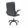 ΚΑΡΕΚΛΑ ΓΡΑΦΕΙΟΥ PORTIMA HM1197.03 ΓΚΡΙ PVC-ΜΑΥΡΟΣ NYLON ΣΚΕΛΕΤΟΣ & ΒΑΣΗ 66.5x60x97Υεκ