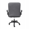 ΚΑΡΕΚΛΑ ΓΡΑΦΕΙΟΥ PORTIMA HM1197.03 ΓΚΡΙ PVC-ΜΑΥΡΟΣ NYLON ΣΚΕΛΕΤΟΣ & ΒΑΣΗ 66.5x60x97Υεκ