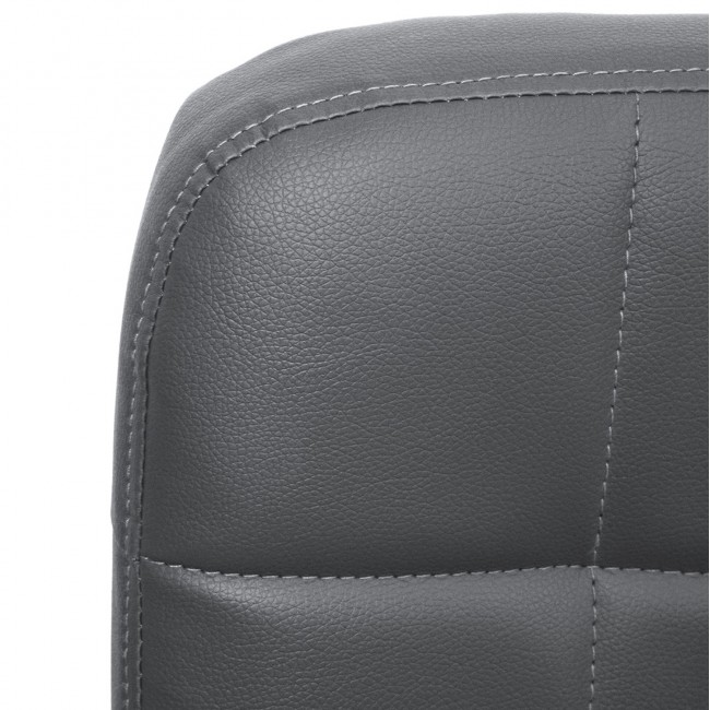 ΚΑΡΕΚΛΑ ΓΡΑΦΕΙΟΥ PORTIMA HM1197.03 ΓΚΡΙ PVC-ΜΑΥΡΟΣ NYLON ΣΚΕΛΕΤΟΣ & ΒΑΣΗ 66.5x60x97Υεκ
