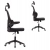 ΚΑΡΕΚΛΑ ΓΡΑΦΕΙΟΥ BASTON HM18236.01 ΜΑΥΡΟ MESH & PP ΣΚΕΛΕΤΟΣ 64x60x117-127Υεκ.
