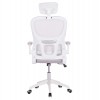 ΚΑΡΕΚΛΑ ΓΡΑΦΕΙΟΥ BASTON HM18236.03 ΓΚΡΙ MESH & ΛΕΥΚΟΣ PP ΣΚΕΛΕΤΟΣ 64x60x127Υεκ.