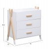 ΣΥΡΤΑΡΙΕΡΑ ΠΑΙΔΙΚH PASCHAL HM2493.03 ΜΕΛΑΜΙΝΗ-ΞΥΛΟ ΠΕΥΚΟΥ 76x40x80.5Υεκ