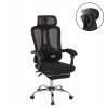 ΚΑΡΕΚΛΑ ΓΡΑΦΕΙΟΥ BARNET HM18258.01 ΜΑΥΡΟ MESH-ΜΑΥΡΟΣ ΣΚΕΛΕΤΟΣ NYLON 61x62x123Υ