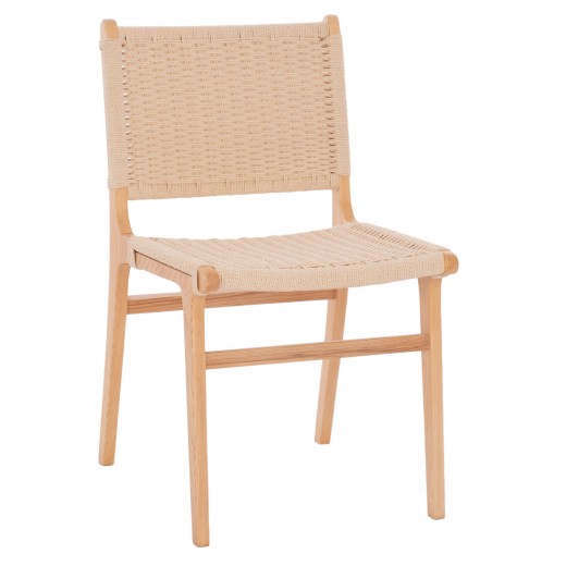 ΚΑΡΕΚΛΑ IGNACIO RUBBERWOOD ΣΧΟΙΝΙ ΦΥΣΙΚΟ HM9330.01 50X60X87Υεκ.