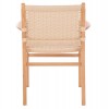 ΠΟΛΥΘΡΟΝΑ ΕΣΩΤ. ΧΩΡΟΥ HM9331.01 IGNACIO RUBBERWOOD-ΣΧΟΙΝΙ 61x56x83Υεκ.
