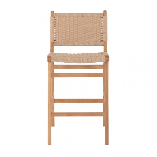 ΣΚΑΜΠΟ ΜΕΣΑΙΟΥ ΥΨΟΥΣ HM9332.01 RUBBERWOOD & ΣΧΟΙΝΙ- ΦΥΣΙΚΟ ΧΡΩΜΑ 45x46x95Υεκ.
