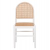 ΚΑΡΕΚΛΑ ΑΠΟ ΟΞΙΑ ΣΕ ΛΕΥΚΟ-RATTAN ΜΠΕΖ HM9407.03 43x50x87Yεκ.