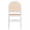 ΚΑΡΕΚΛΑ ΑΠΟ ΟΞΙΑ ΣΕ ΛΕΥΚΟ-RATTAN ΜΠΕΖ HM9407.03 43x50x87Yεκ.