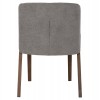 ΚΑΡΕΚΛΑ RADDER HM9749 RUBBERWOOD ΣΕ ΚΑΡΥΔΙ-ΓΚΡΙ ΥΦΑΣΜΑ 50x53x77Υεκ.