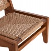 ΚΑΡΕΚΛΑ LOUNGE LUKILLA HM9913 ΞΥΛΟ TEAK ΣΕ ΦΥΣΙΚΟ--ΣΥΝΘ.ΣΧΟΙΝΙ ΜΠΕΖ 55,5x74x65Υεκ.