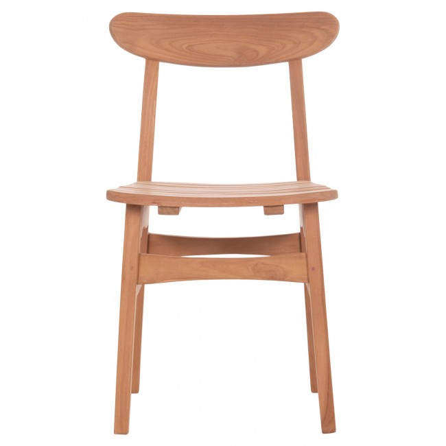 ΚΑΡΕΚΛΑ ΤΡΑΠΕΖΑΡΙΑΣ ΕΞ.ΧΩΡΟΥ ROBBIE HM18115 ΞΥΛΟ TEAK--ΦΥΣΙΚΟ 48x51x82Υεκ.