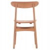 ΚΑΡΕΚΛΑ ΤΡΑΠΕΖΑΡΙΑΣ ΕΞ.ΧΩΡΟΥ ROBBIE HM18115 ΞΥΛΟ TEAK--ΦΥΣΙΚΟ 48x51x82Υεκ.