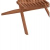 ΠΟΛΥΘΡΟΝΑ LOUNGE ΠΤΥΣΣΟΜΕΝΗ SHIGAO HM18112 ΞΥΛΟ TEAK--ΦΥΣΙΚΟ 61x88.5x89Υεκ.
