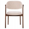 ΚΑΡΕΚΛΑ RIDER HM9734.02 RUBBERWOOD ΣΕ ΚΑΡΥΔΙ-ΥΦΑΣΜΑ ΕΚΡΟΥ 59x59x83Yεκ.