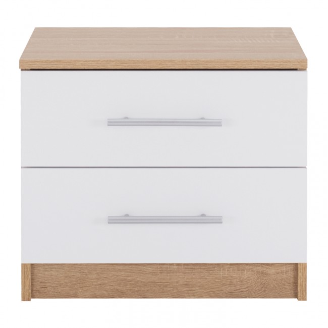ΚΟΜΟΔΙΝΟ ΜΕΛΑΜΙΝΗΣ HM2220.06 SONAMA - ΛΕΥΚΟ 48x40,5x41,5 εκ.