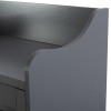 ΠΑΠΟΥΤΣΟΘΗΚΗ-ΝΤΟΥΛΑΠΙ KAILENA ΞΥΛΙΝΗ HM2230.10 ΓΚΡΙ 77x40x121,5 εκ.