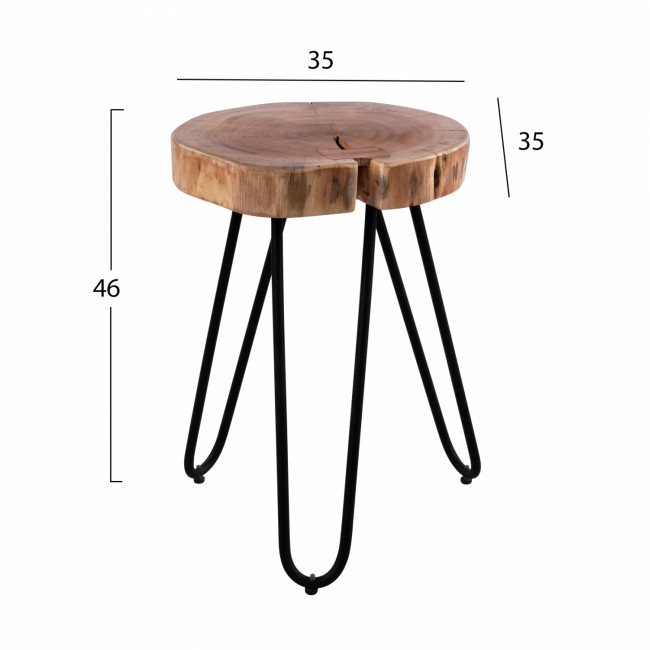 ΤΡΑΠΕΖΑΚΙ ΣΑΛΟΝΙΟΥ OSLO HM8208.11 ΑΠΟ ΜΑΣΙΦ ΚΟΡΜΟ ΑΚΑΚΙΑΣ 35X35X46Υ ΤΡΑΠΕΖΑΚΙ ΣΑΛΟΝΙΟΥ OSLO HM8208.11 ΑΠΟ ΜΑΣΙΦ ΚΟΡΜΟ ΑΚΑΚΙΑΣ 35X35X46Υ